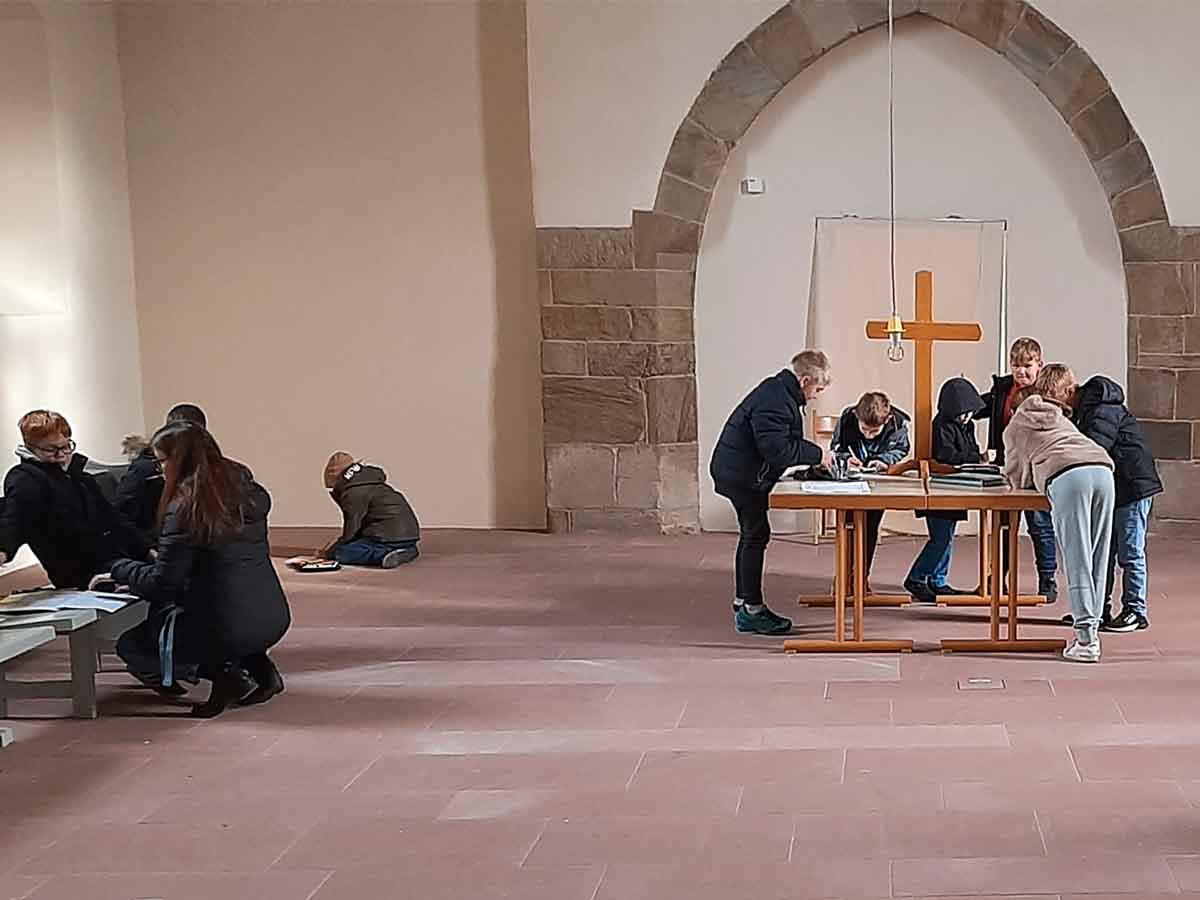 Religionsunterricht in der Kirche