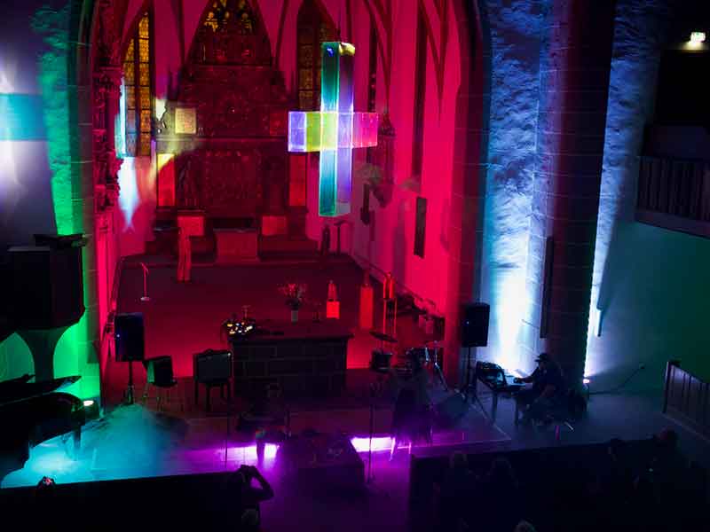 Jam-Session in der Stadtkirche Darmstadt
