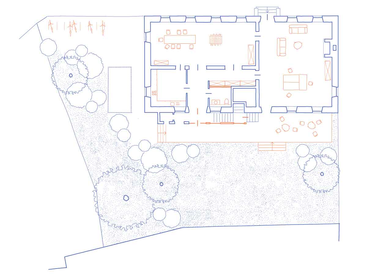 Grundriss, EG