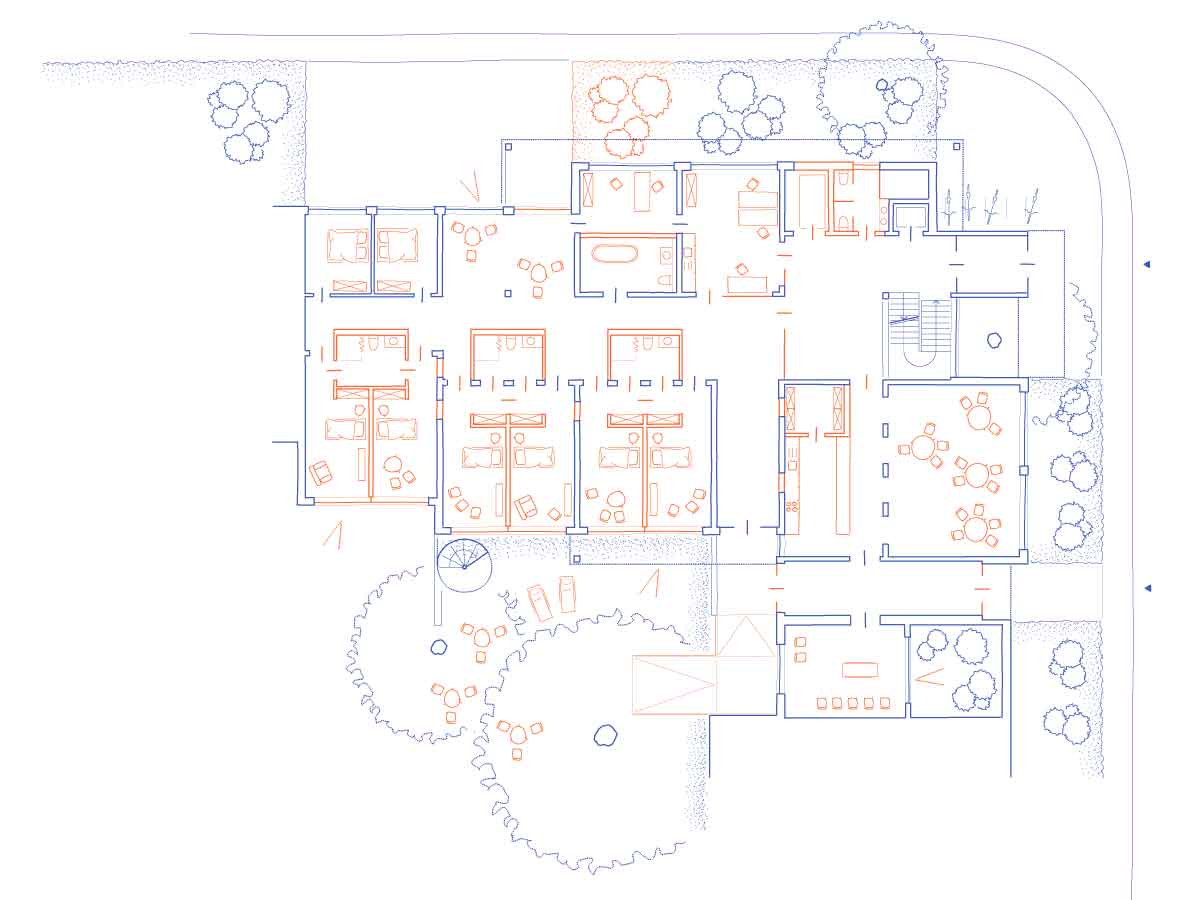 Grundriss, EG